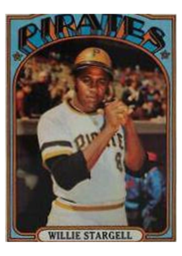1972 Topps Willie Stargell #447 card