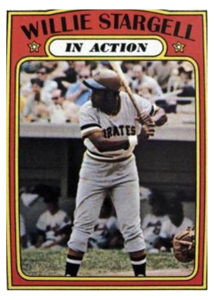 1972 Topps Willie Stargell #448 card