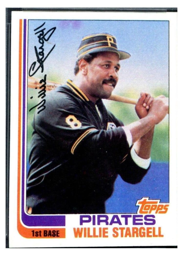 1982 Topps Willie Stargell #715 card