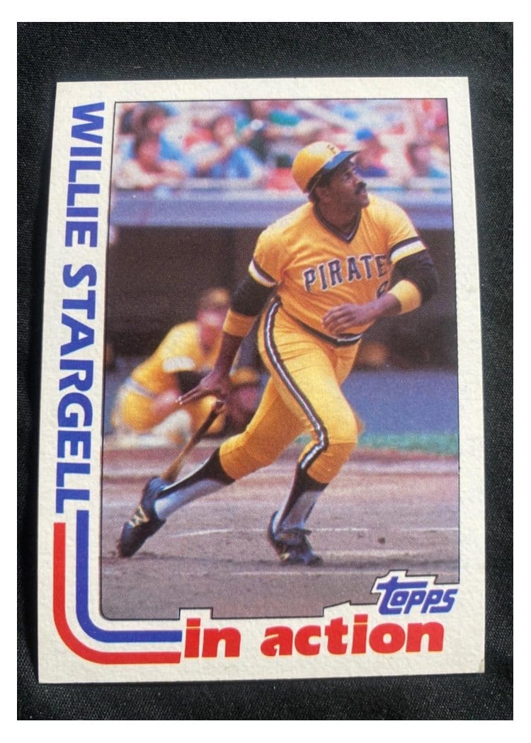 1982 Topps Willie Stargell #716 card