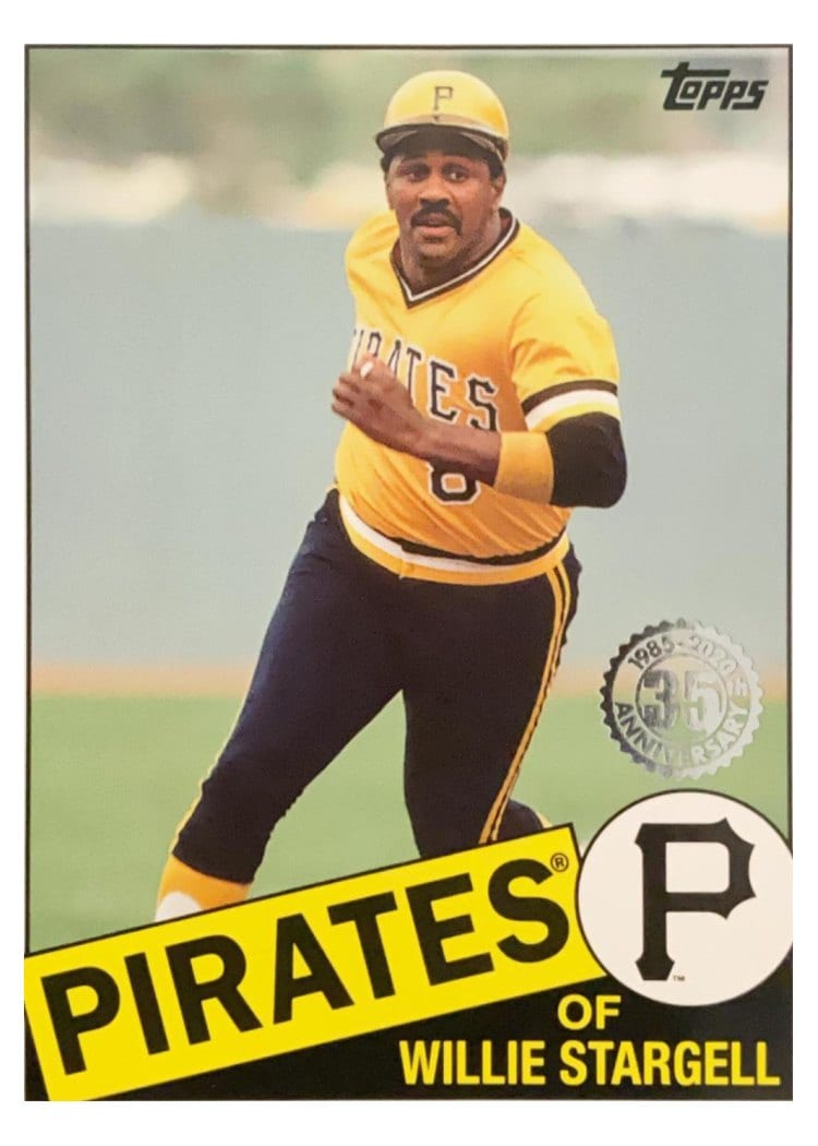 2020 Topps Update 1985 Topps Willie Stargell #85TB-36 card