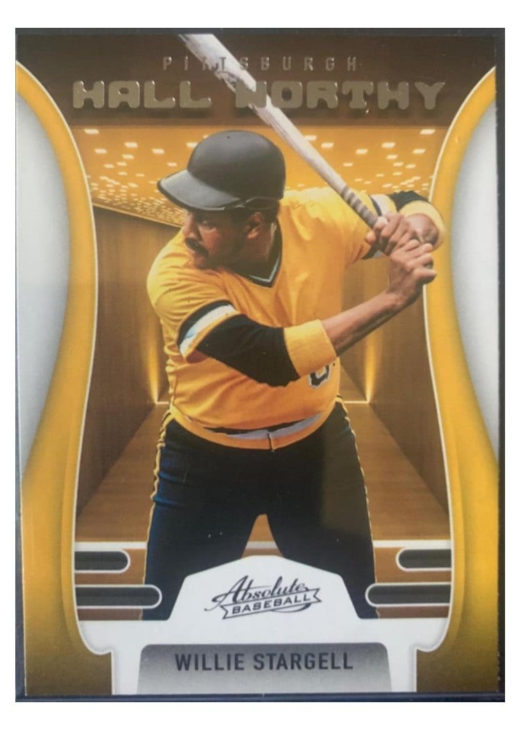 2022 Panini Absolute Hall Worthy Willie Stargell #HW-15 card