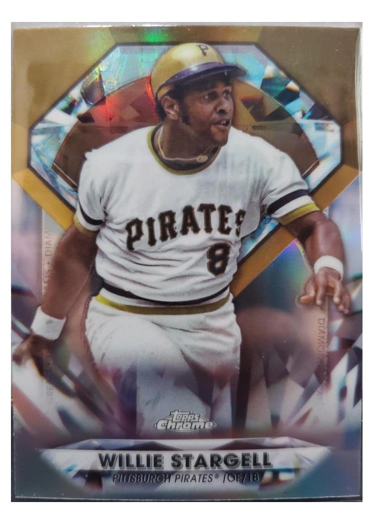 2022 Topps Chrome Update Diamond Greats Die-Cuts Willie Stargell #DGC-43 card