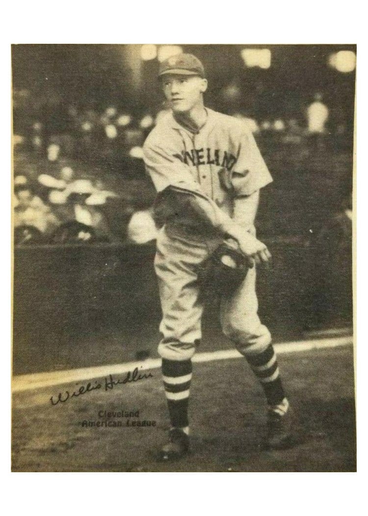 1929 R316 Kashin Publications Willis Hudlin card