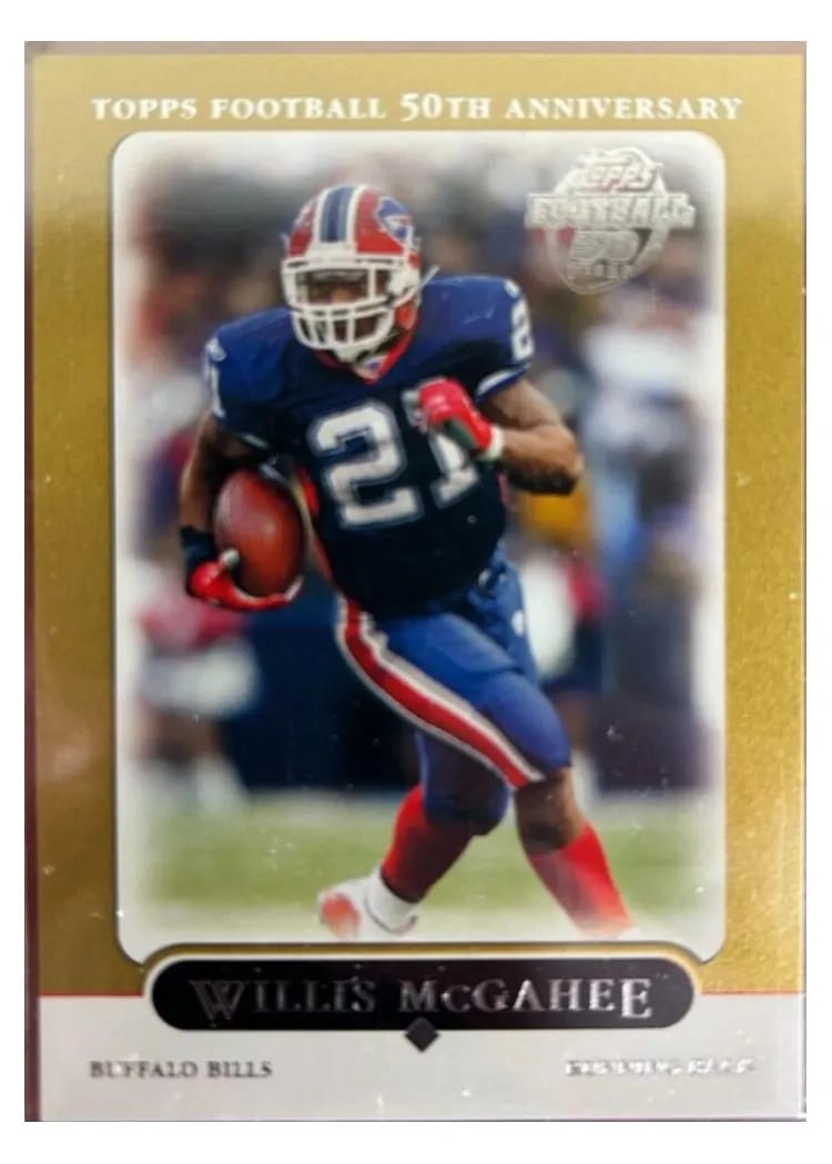 2005 Topps Willis McGahee #8 card