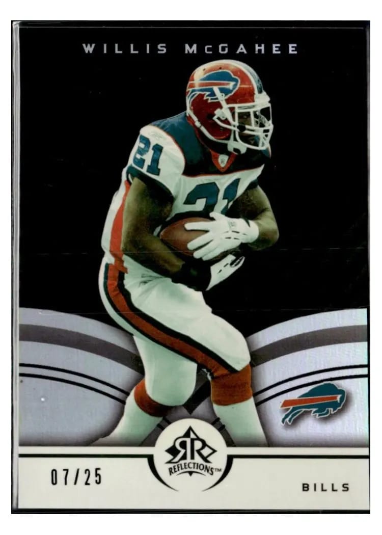 2005 Upper Deck Reflections Willis McGahee #12 card