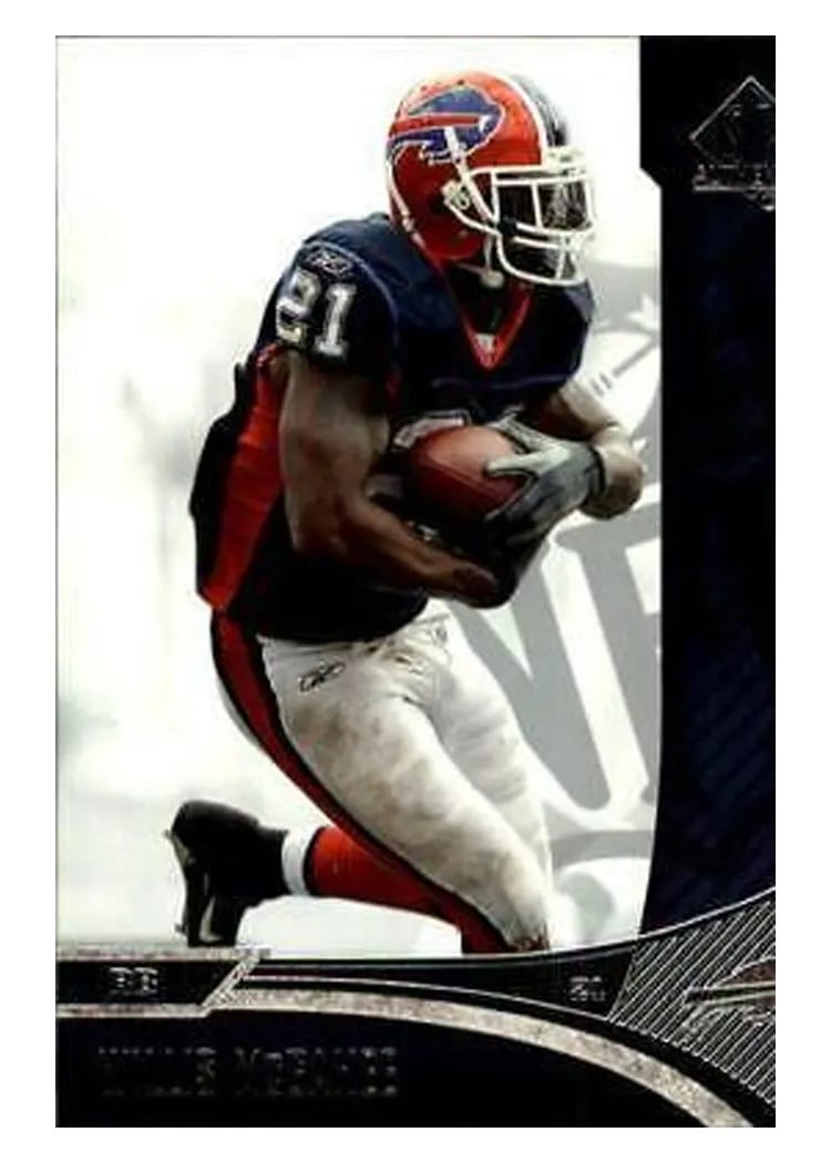2006 SP Authentic Willis McGahee #10 card