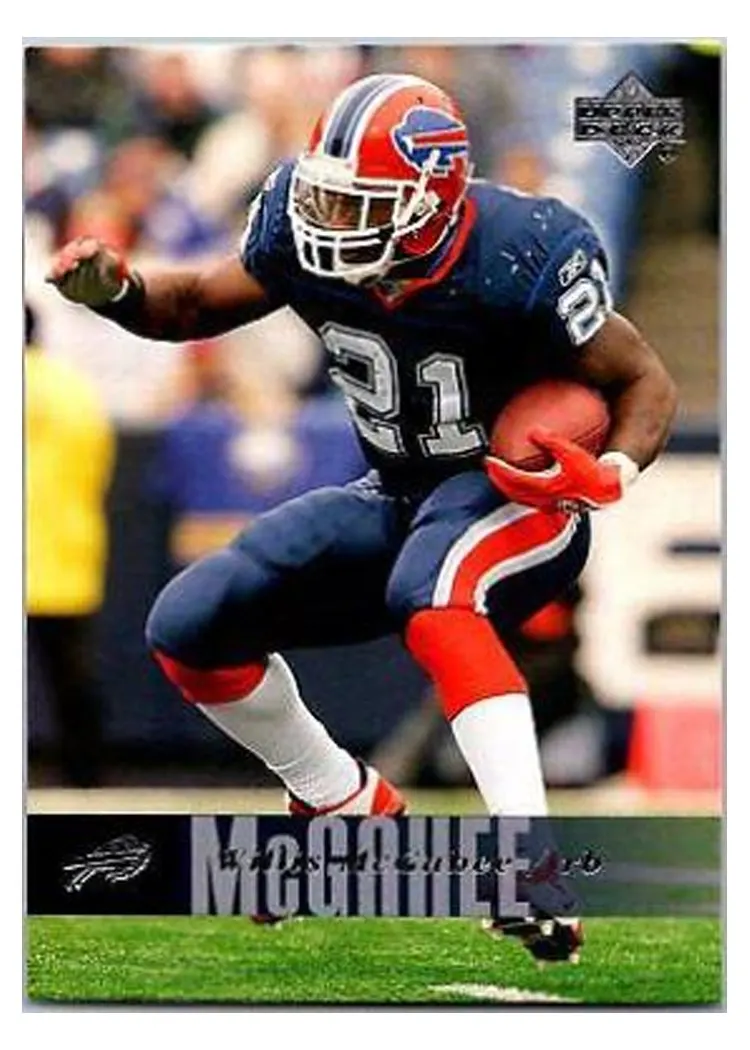 2006 Upper Deck Willis McGahee #19 card