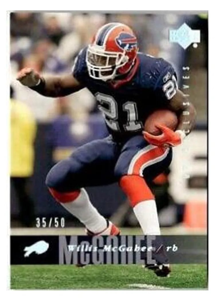 2006 Upper Deck Willis McGahee #19 card