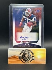 2021 Panini Chronicles Ascension Autographs Willis McGahee #ASC-WMC card