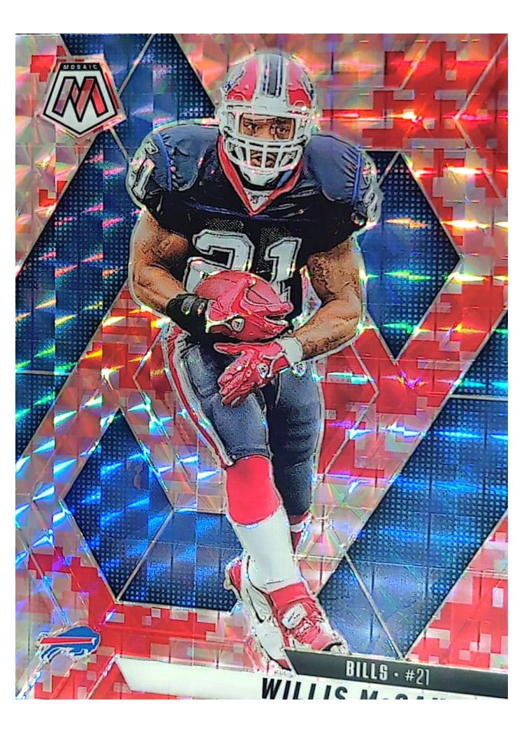 2025 Panini Mosaic Base Set Willis McGahee #53 card