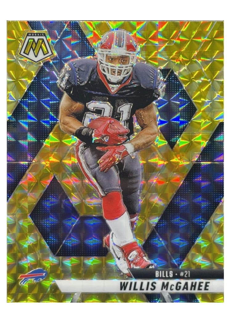 2025 Panini Mosaic Base Set Willis McGahee #53 card