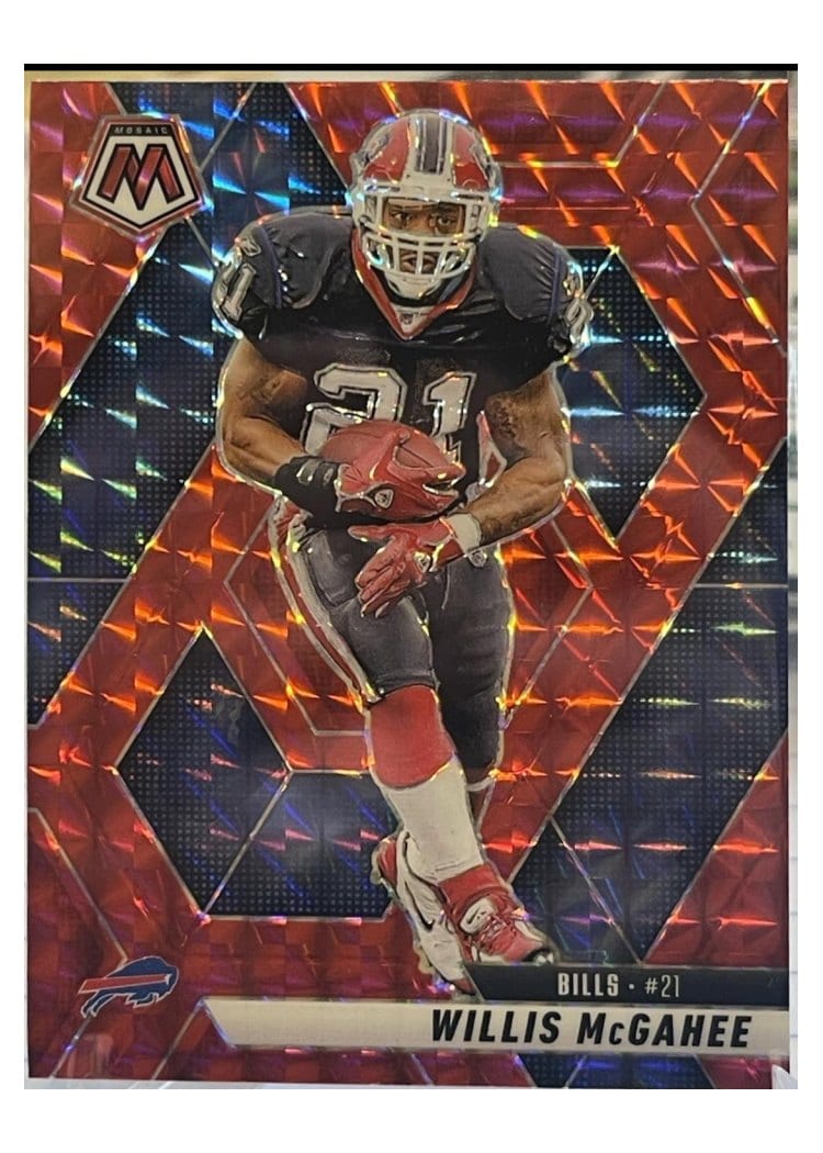2025 Panini Mosaic Base Set Willis McGahee #53 card