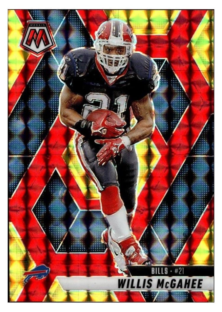 2025 Panini Mosaic Base Set Willis McGahee #53 card