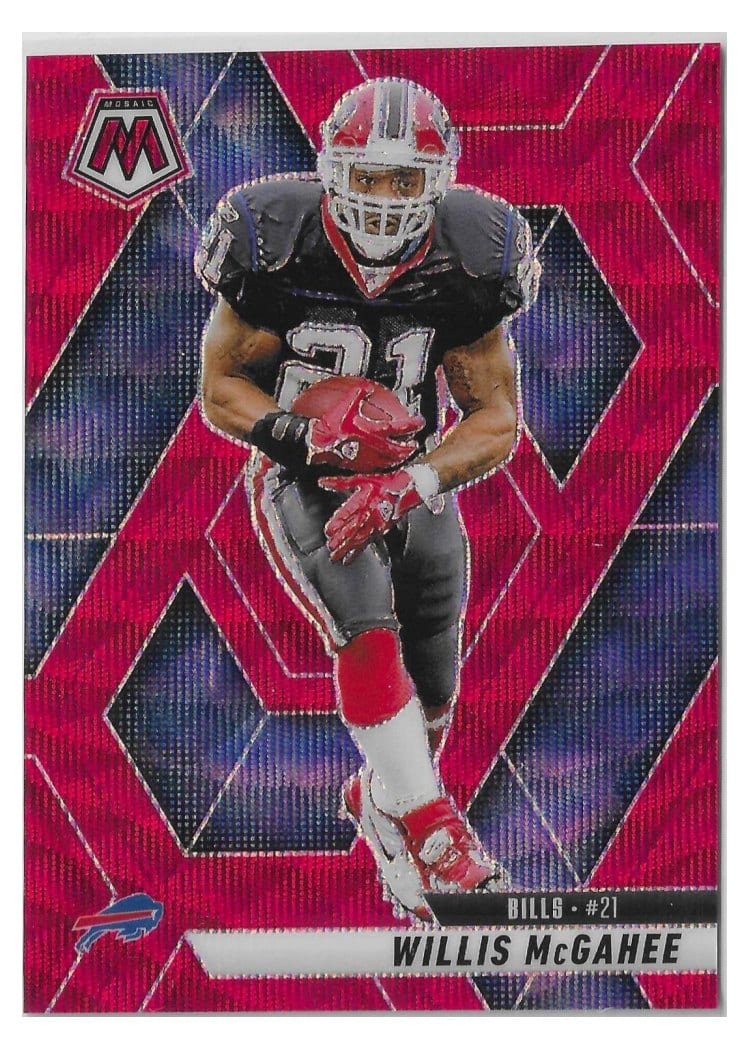 2025 Panini Mosaic Base Set Willis McGahee #53 card