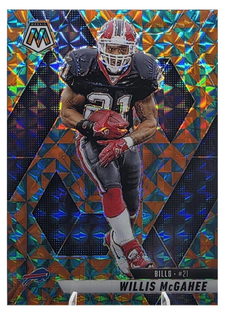 2025 Panini Mosaic Base Set Willis McGahee Tessellation #53 card