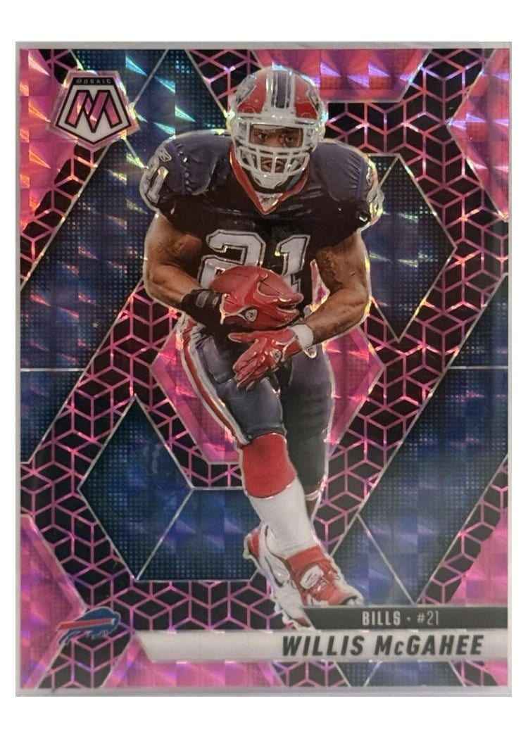 2025 Panini Mosaic Base Set Willis McGahee #53 card