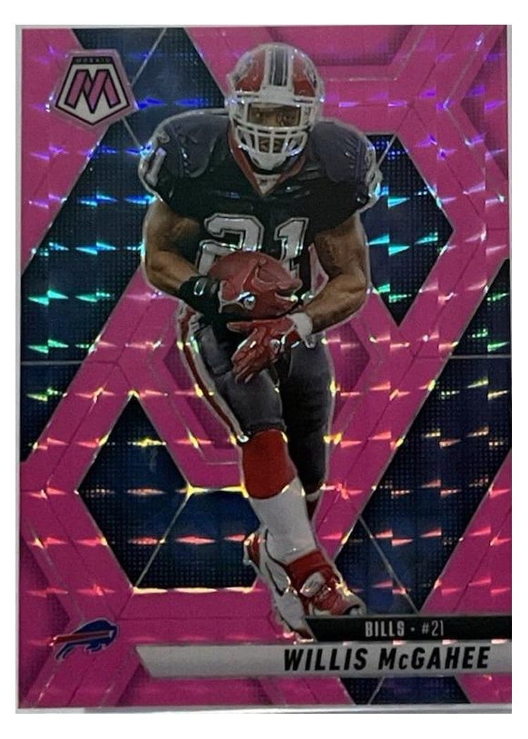 2025 Panini Mosaic Base Set Willis McGahee #53 card