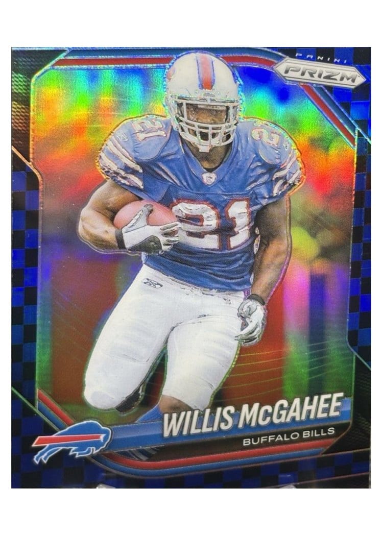 2025 Panini Prizm Base Set Willis McGahee #45 card