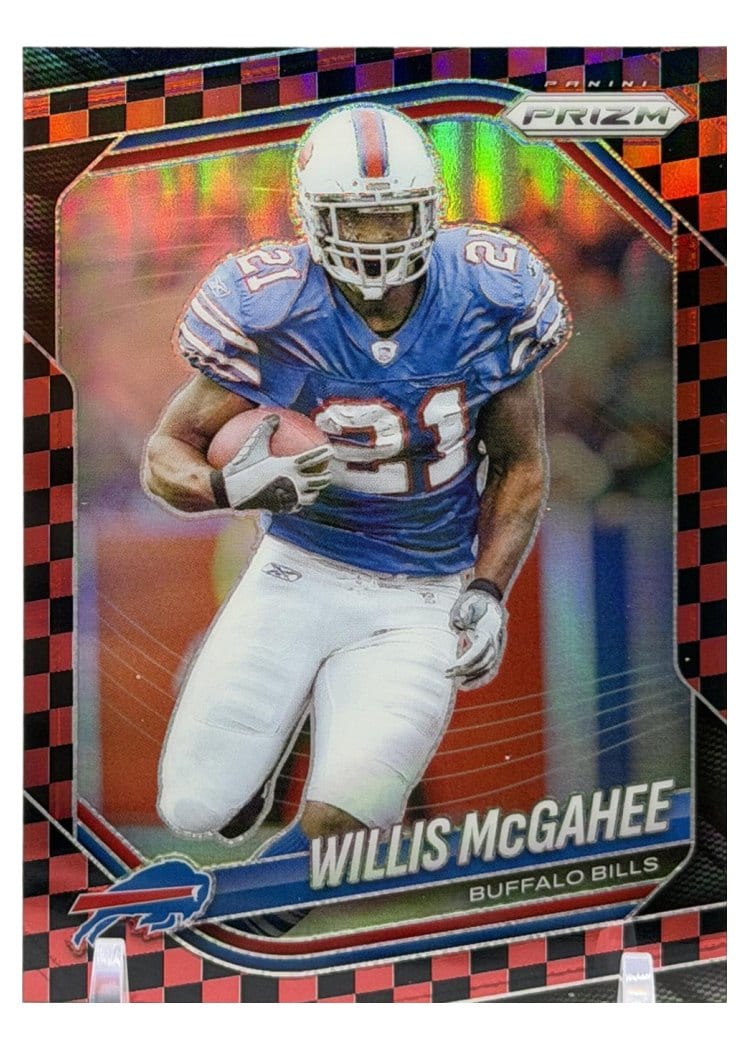 2025 Panini Prizm Base Set Willis McGahee #45 card