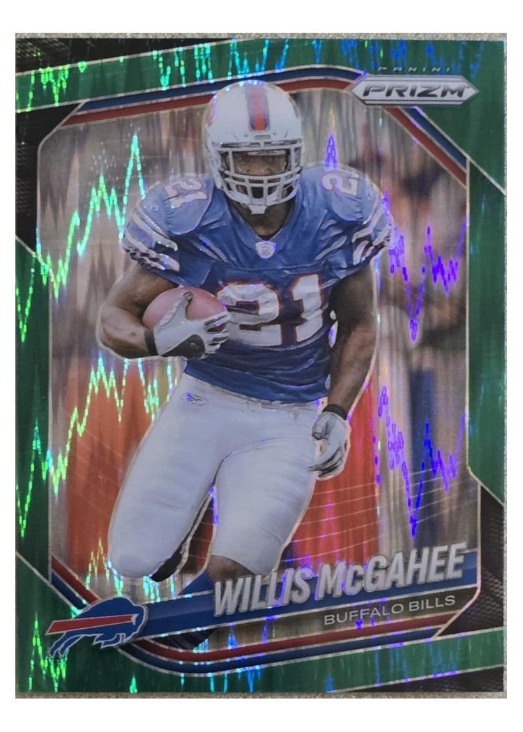 2025 Panini Prizm Base Set Willis McGahee #45 card