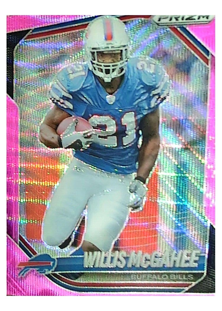 2025 Panini Prizm Base Set Willis McGahee #45 card