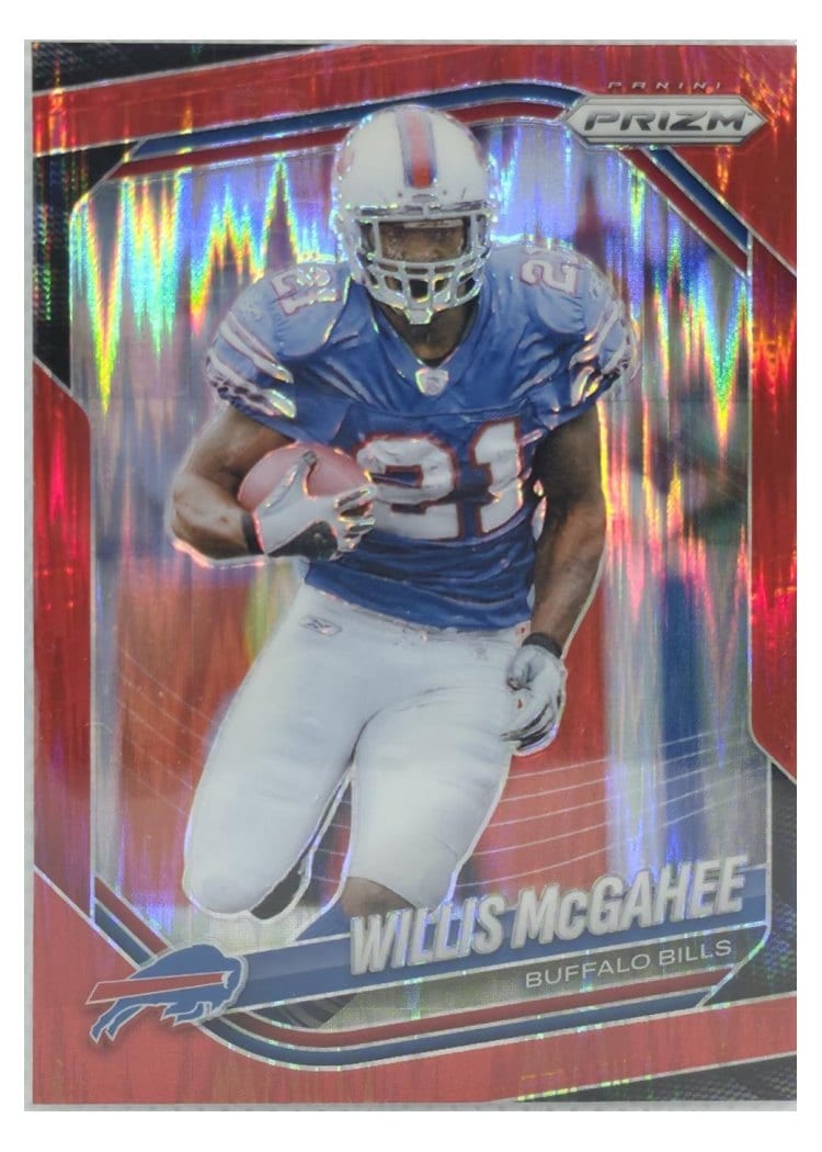 2025 Panini Prizm Base Set Willis McGahee #45 card