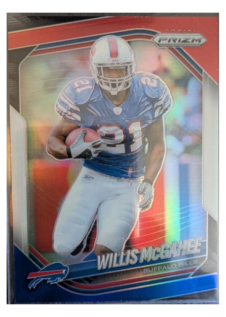 2025 Panini Prizm Base Set Willis McGahee #45 card