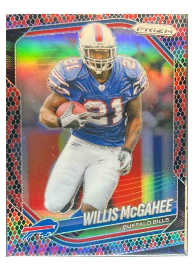 2025 Panini Prizm Base Set Willis McGahee #45 card