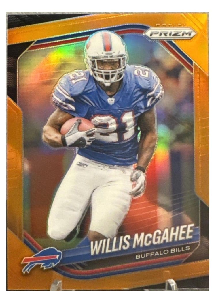 2025 Panini Prizm Base Set Willis McGahee #45 card