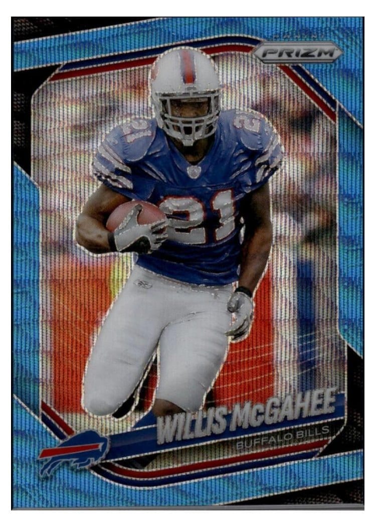 2025 Panini Prizm Base Set Willis McGahee #45 card