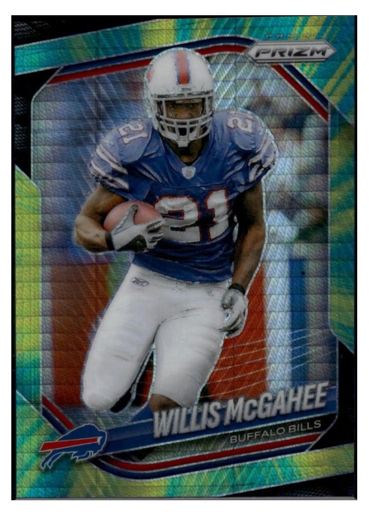 2025 Panini Prizm Base Set Willis McGahee #45 card