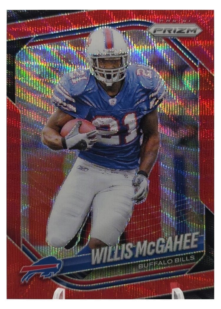 2025 Panini Prizm Base Set Willis McGahee #45 card