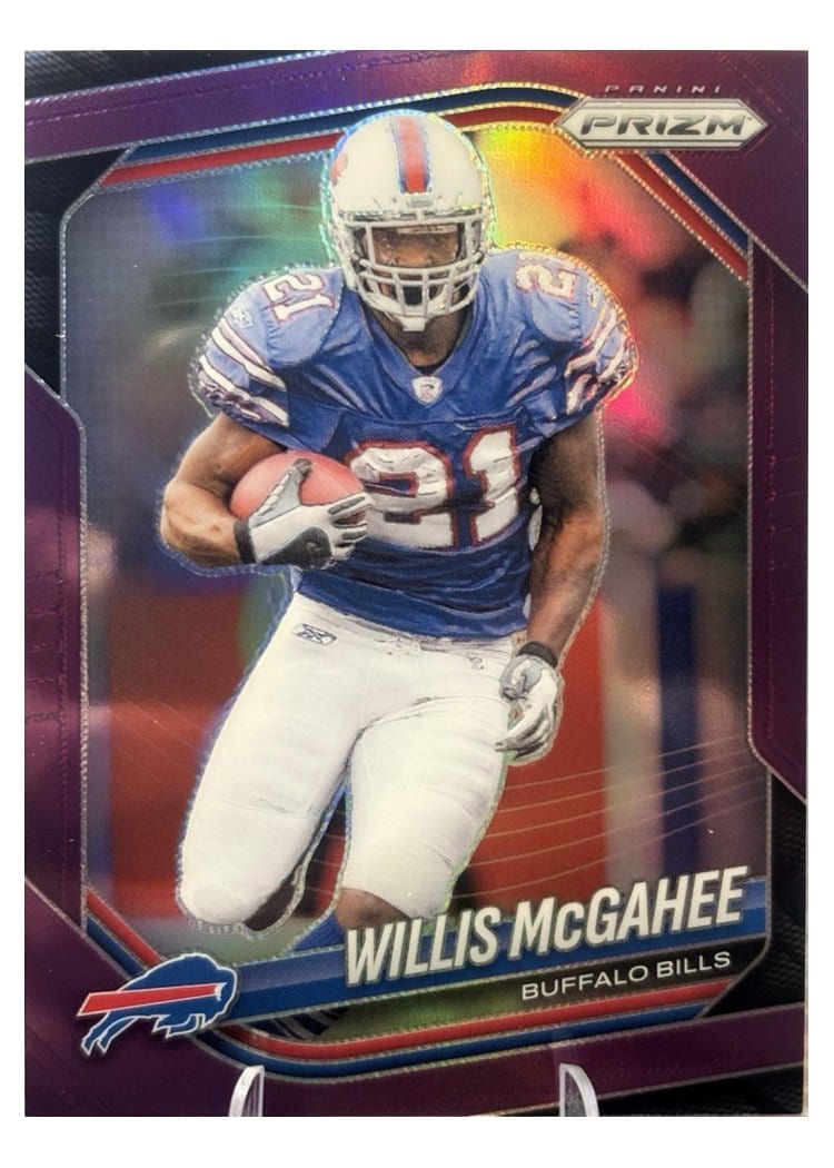 2025 Panini Prizm Base Set Willis McGahee #45 card