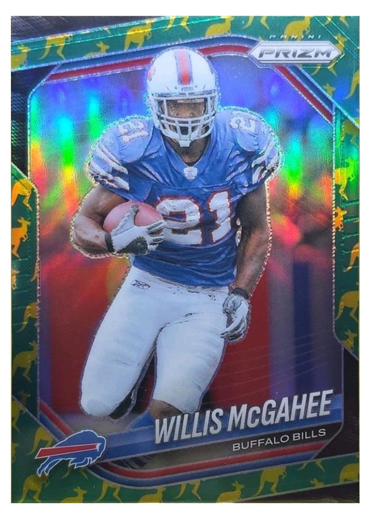 2025 Panini Prizm Base Set Willis McGahee #45 card