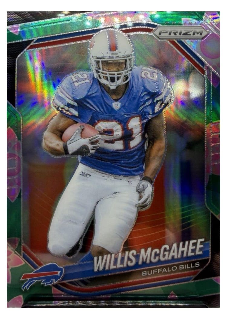 2025 Panini Prizm Base Set Willis McGahee #45 card