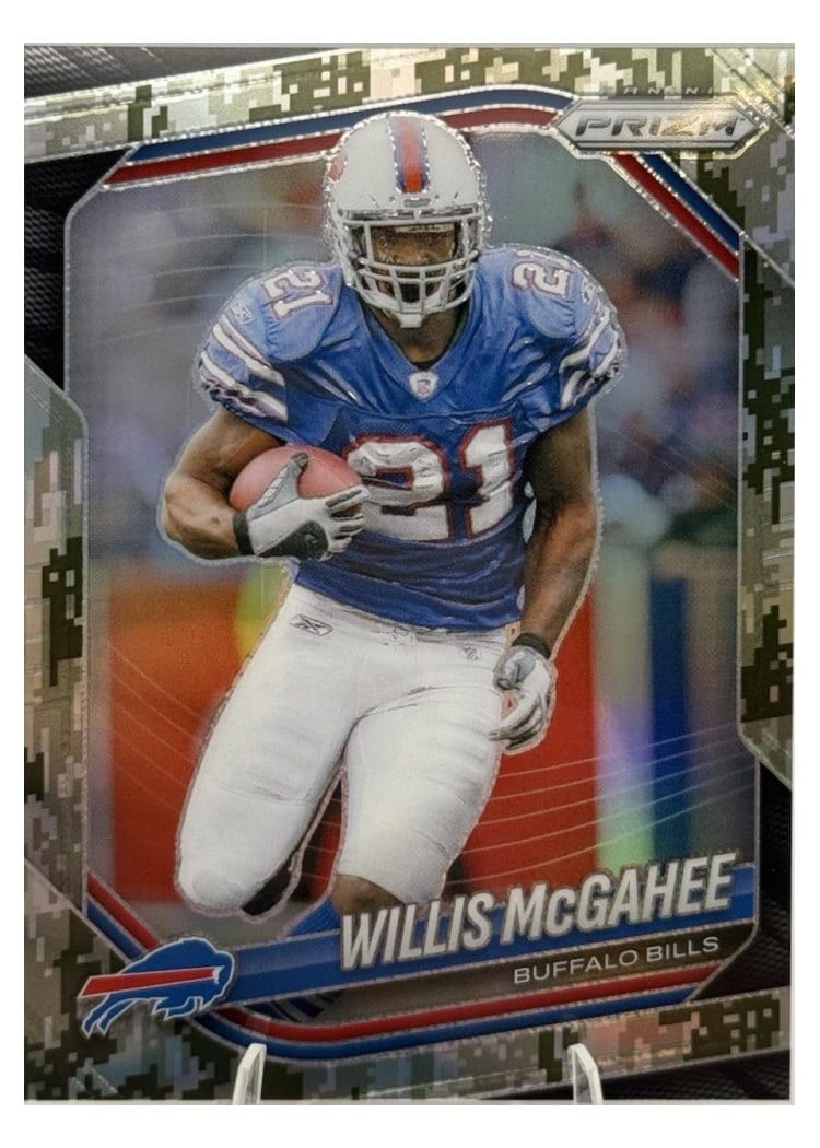 2025 Panini Prizm Base Set Willis McGahee #45 card