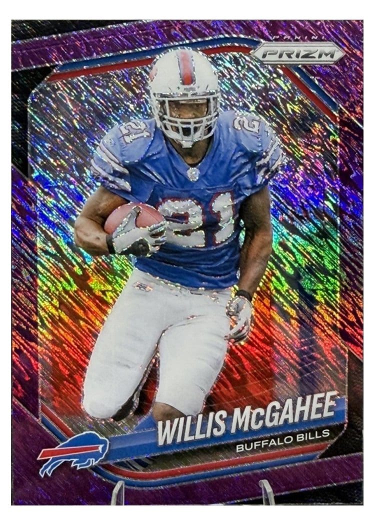 2025 Panini Prizm Base Set Willis McGahee #45 card
