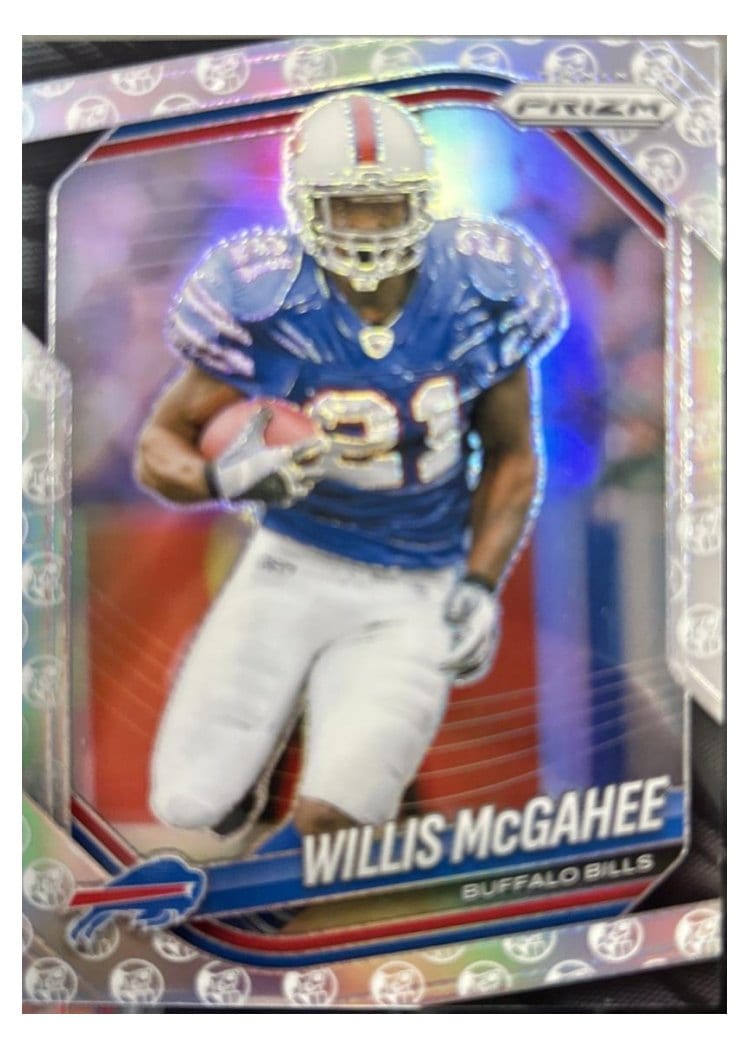 2025 Panini Prizm Base Set Willis McGahee White Knight #45 card