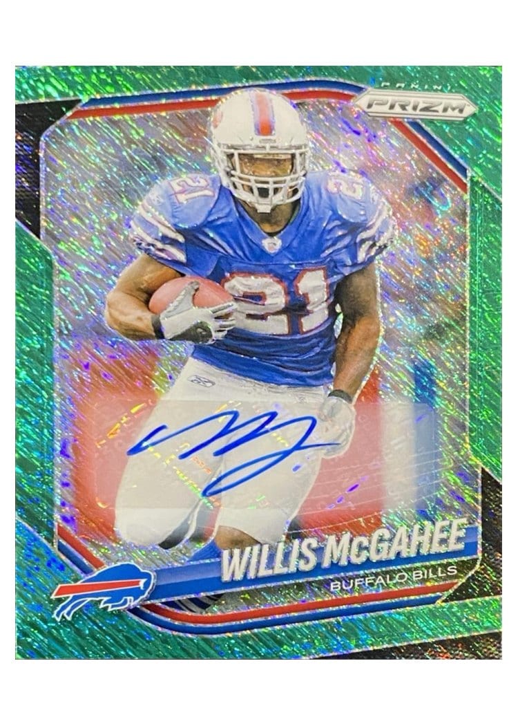 2025 Panini Prizm Base Set Willis McGahee #45 card