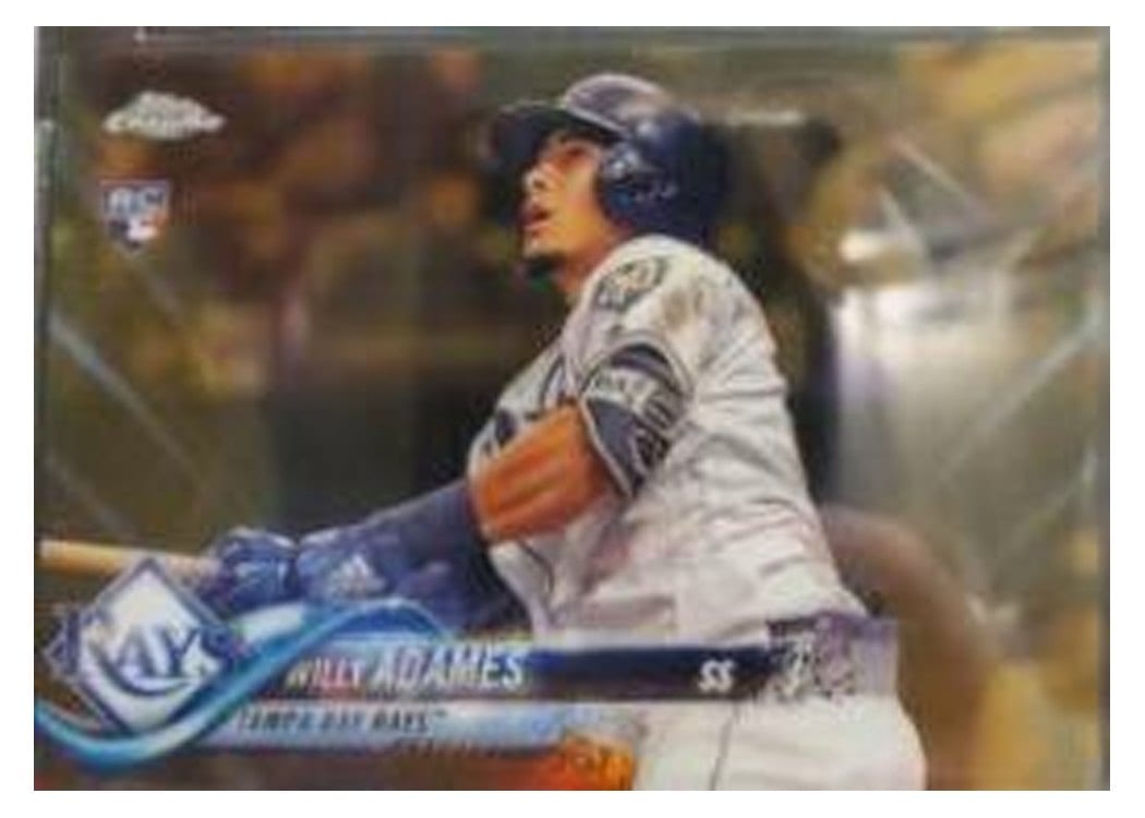 2018 Topps Chrome Update Base Set Willy Adames #HMT56 card