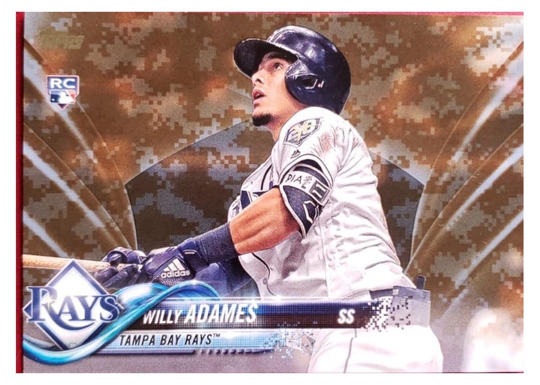 2018 Topps Update Base Set Willy Adames #US281 card