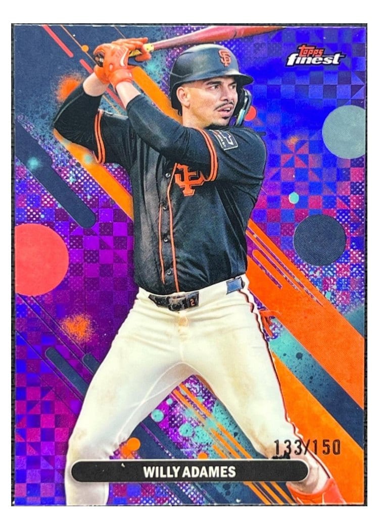 2025 Finest Base Set Willy Adames #55 card