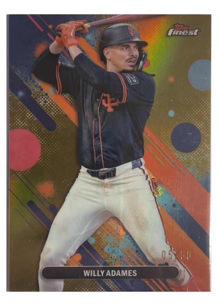 2025 Finest Base Set Willy Adames #55 card