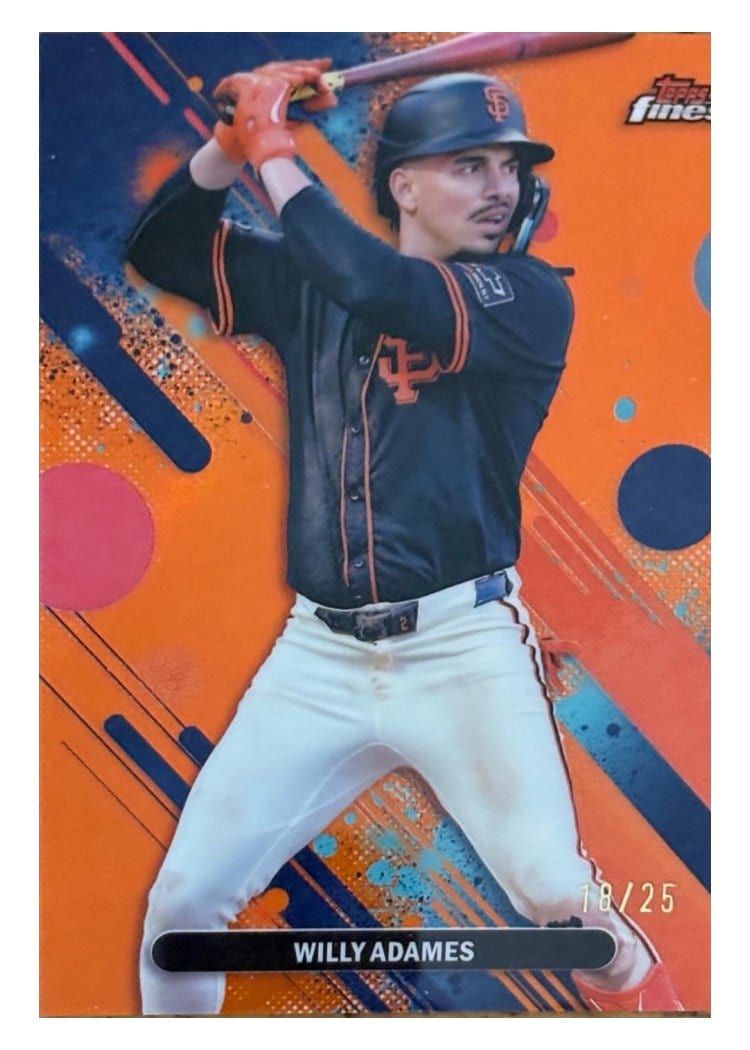2025 Finest Base Set Willy Adames #55 card