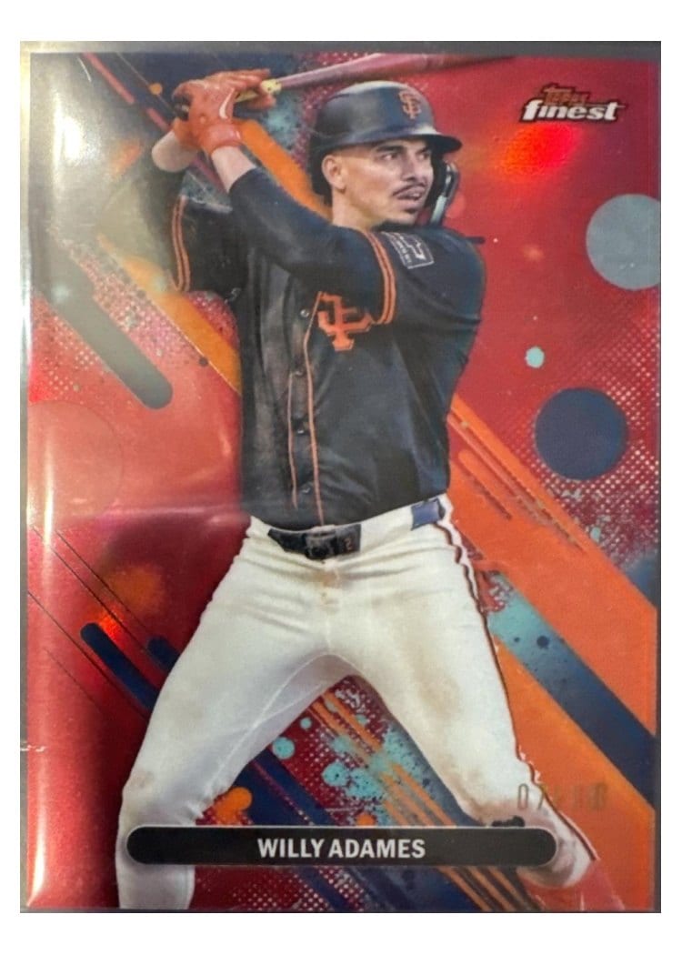 2025 Finest Base Set Willy Adames #55 card