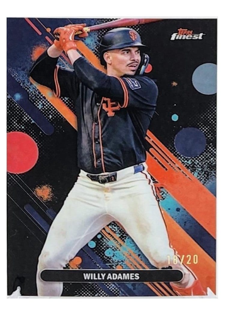 2025 Finest Base Set Willy Adames #55 card