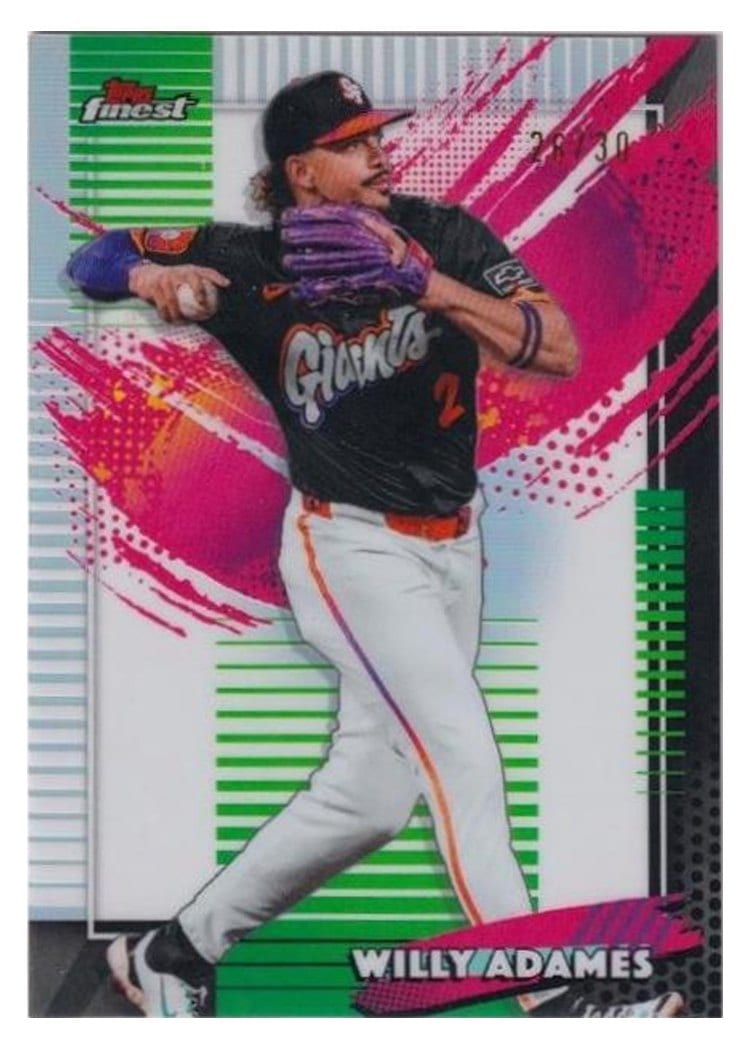 2026 Topps Finest Willy Adames #270 card