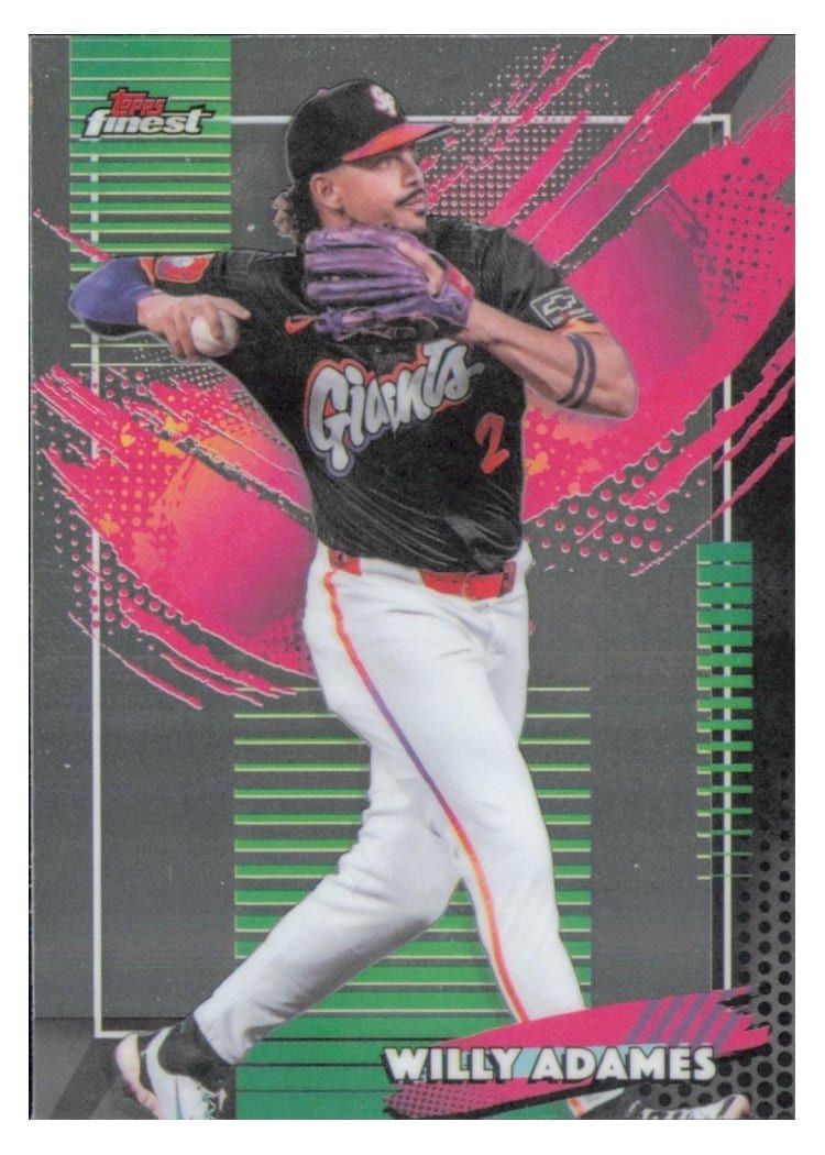 2026 Topps Finest Willy Adames #270 card