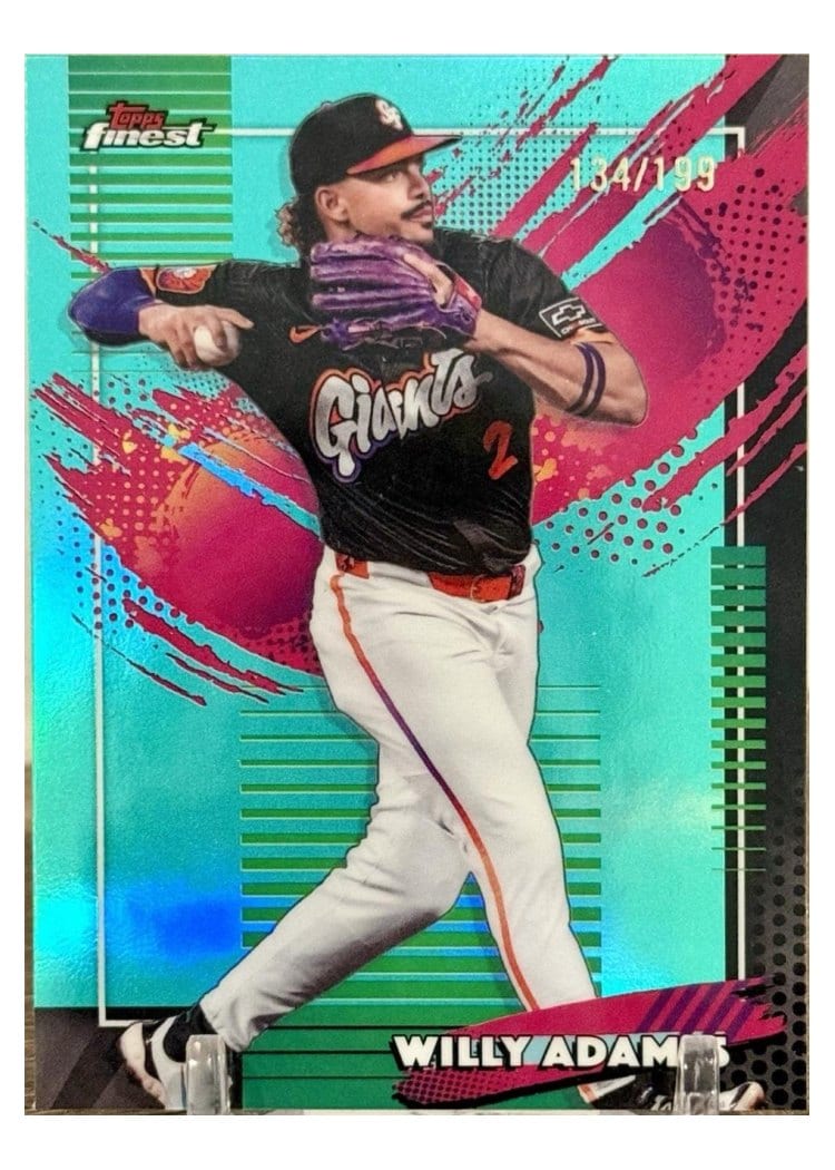 2026 Topps Finest Willy Adames #270 card